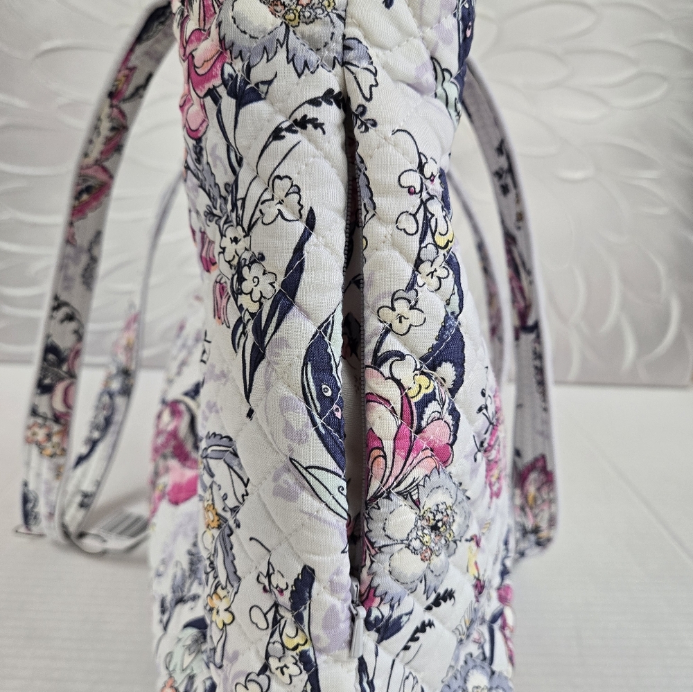 Vera Bradley Iconic Tote Bag Hummingbird Park - Picture 5 of 13